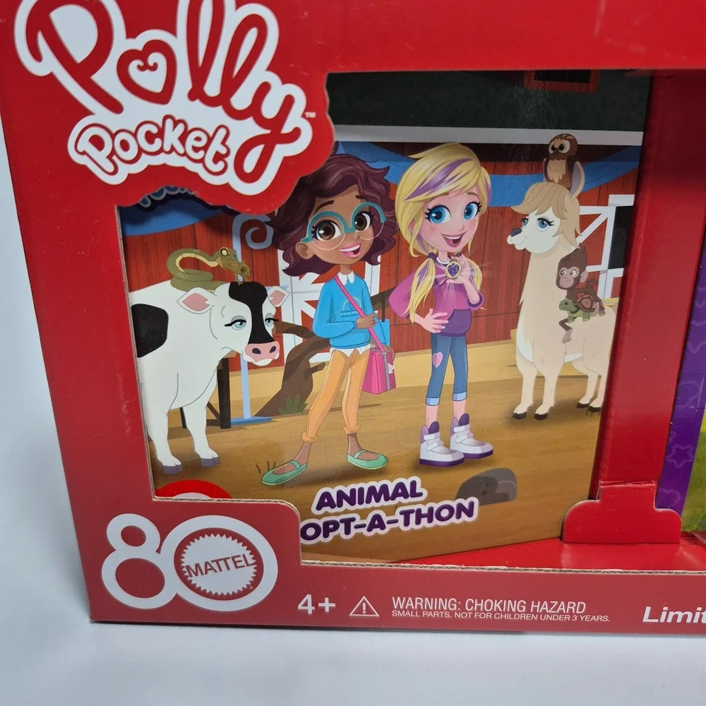 Polly Pocket Animal Adopt-a-thon Book & Fashion Doll Gift Set Kohl's Cares